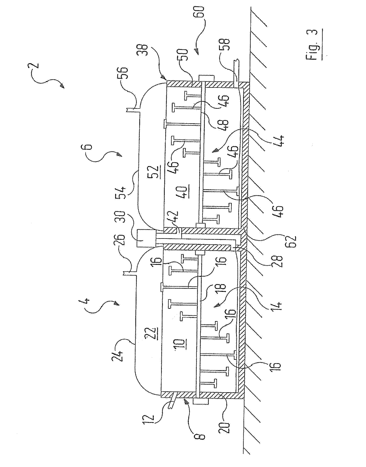 Facility and Process for the Recycling of Biomaterial