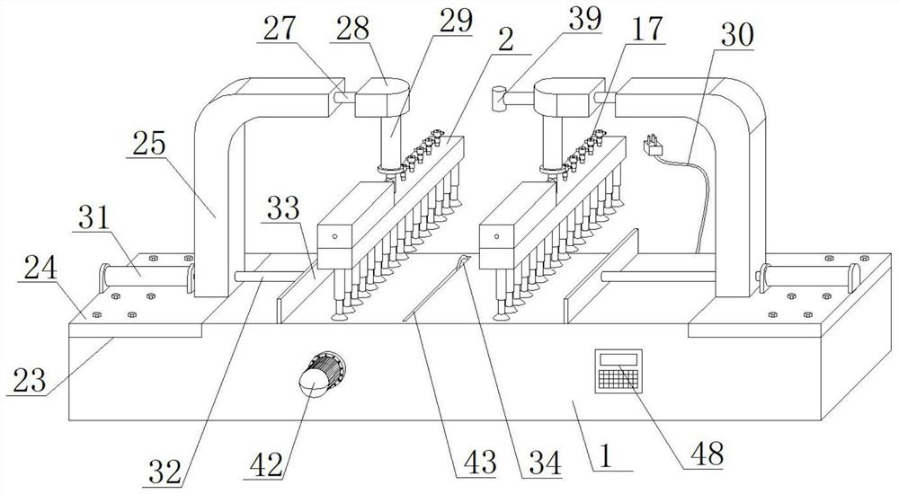 Cutting device with limiting structure for carton processing