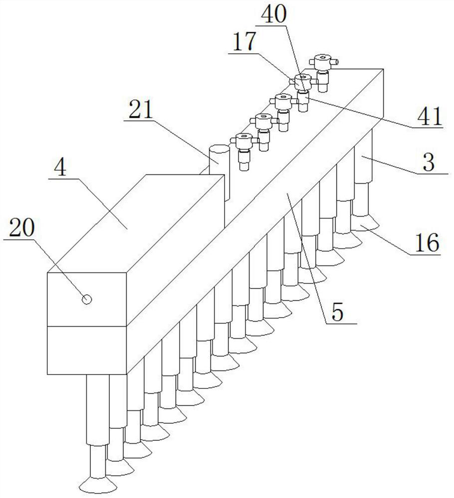 Cutting device with limiting structure for carton processing