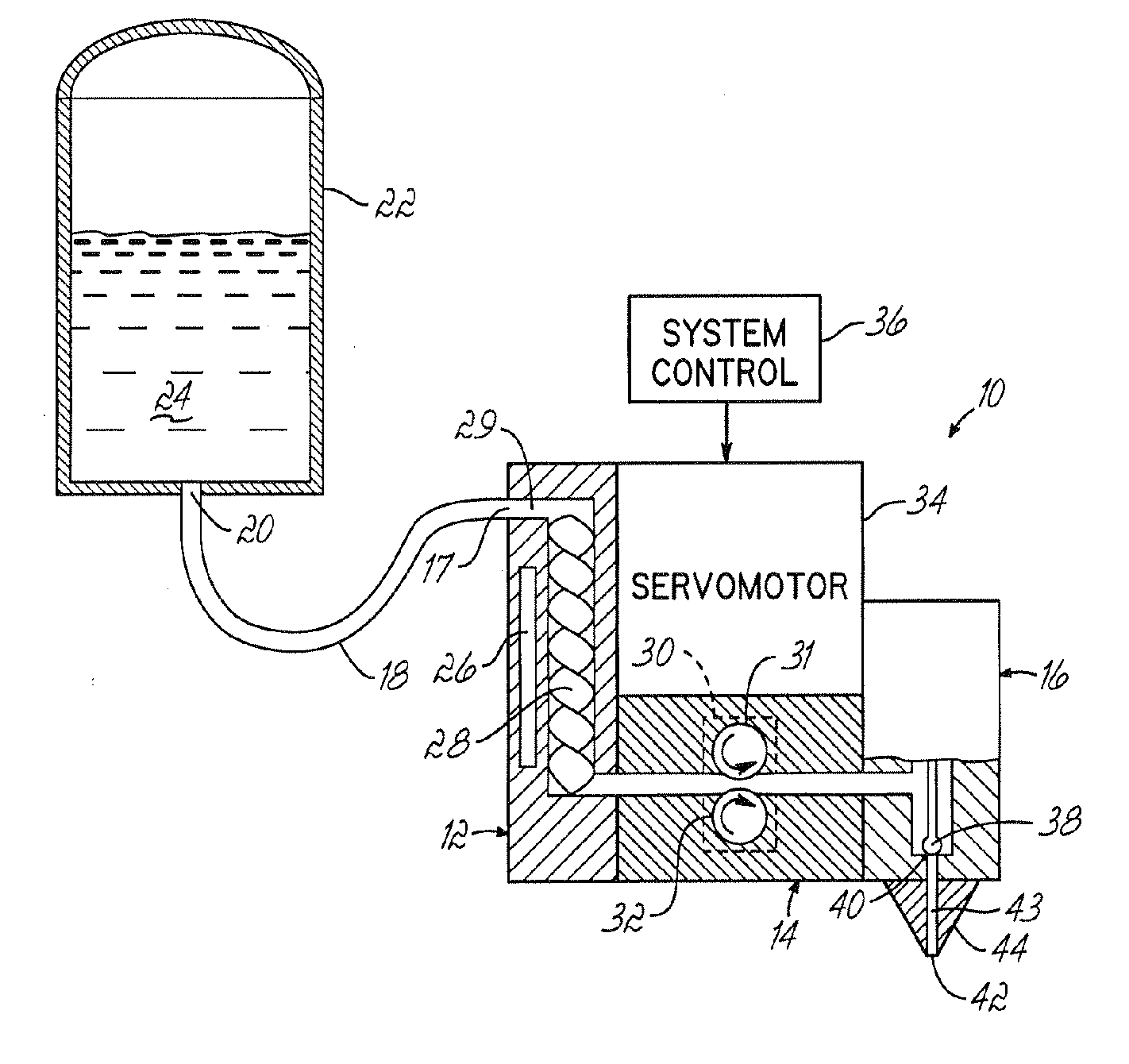 Applicators for liquid hot melt adhesive and methods of applying liquid hot melt adhesive