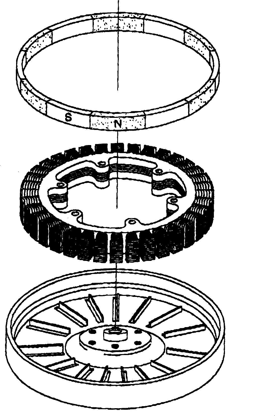 Variable speed motor