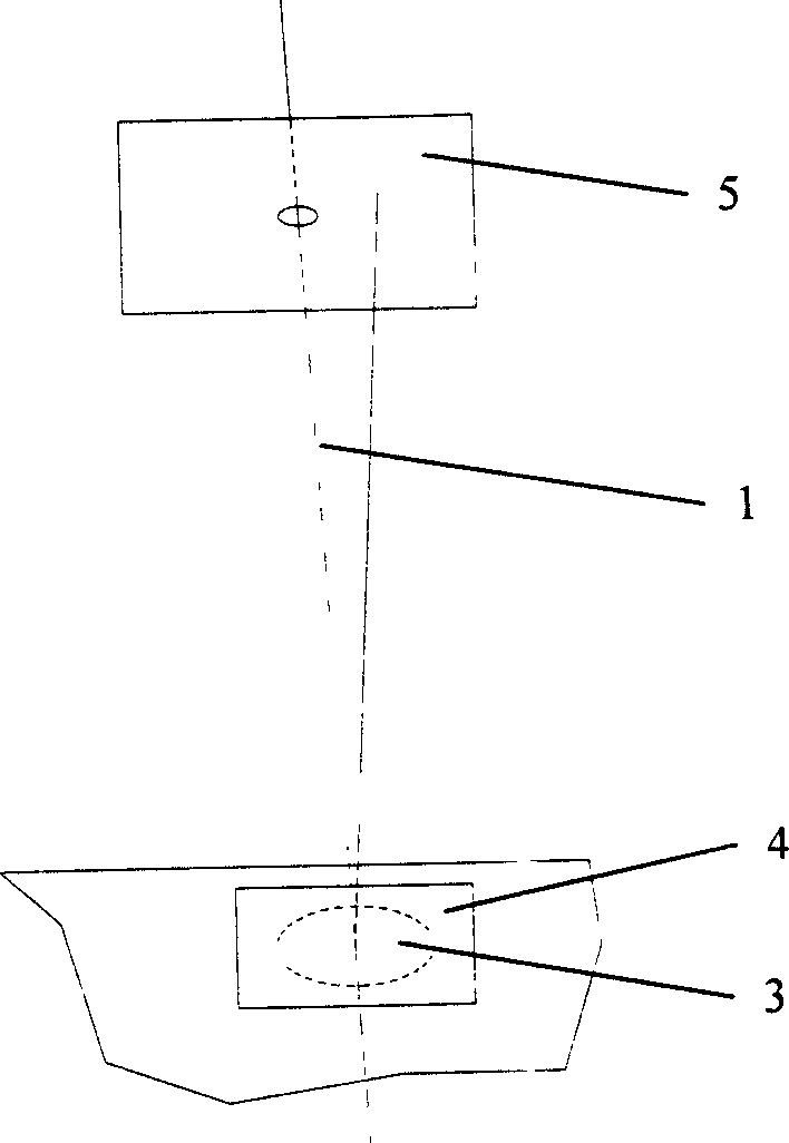 Optical collimating method and device for optical instrument and external light source