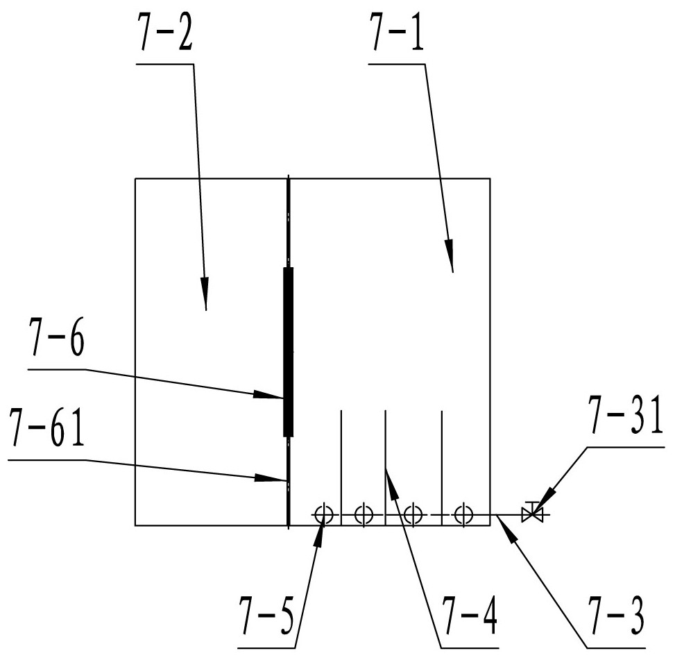 On-line self-circulation cleaning device for cooling conduit