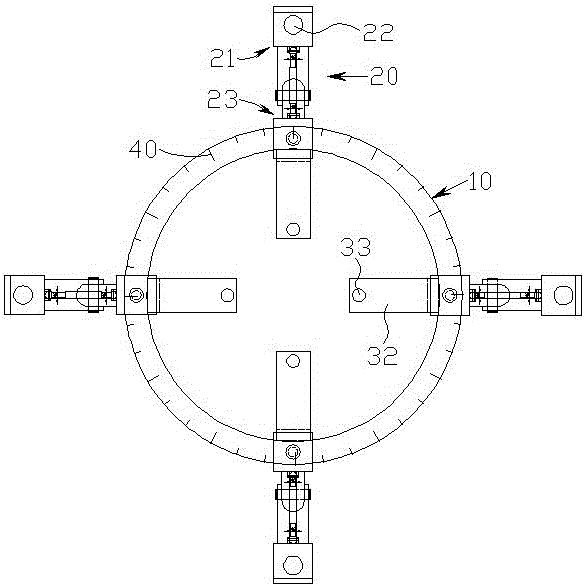 Adjustable splitter for cables