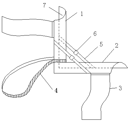 A type of non-invasive orthopedic traction device