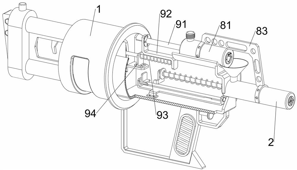 Pediatric liquid medicine atomization device