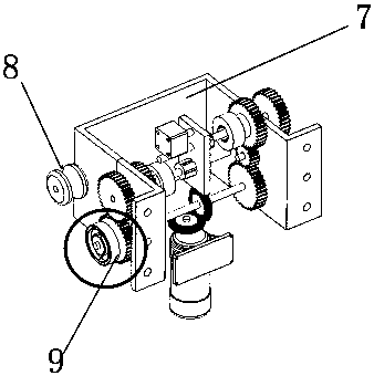 Safe transmission construction elevator