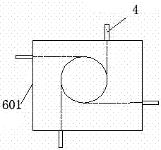 A swirling fluidized bed incineration device