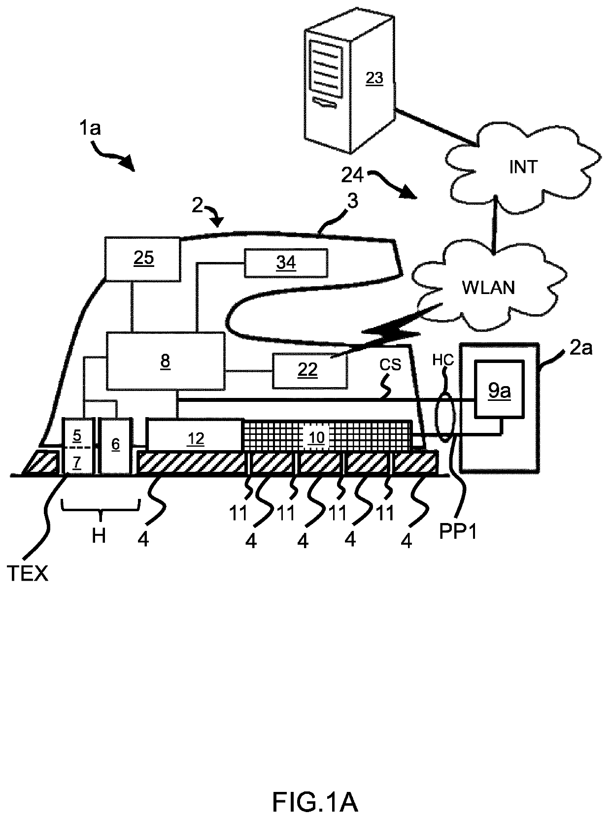 Method for actively decreasing the temperature of a heatable soleplate in a textile treatment device