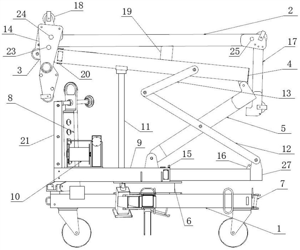 Aircraft seat and canopy universal crane