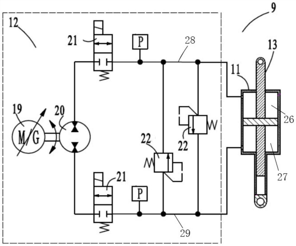 Joint driving device of wheel-legged robot, control method and wheel-legged robot