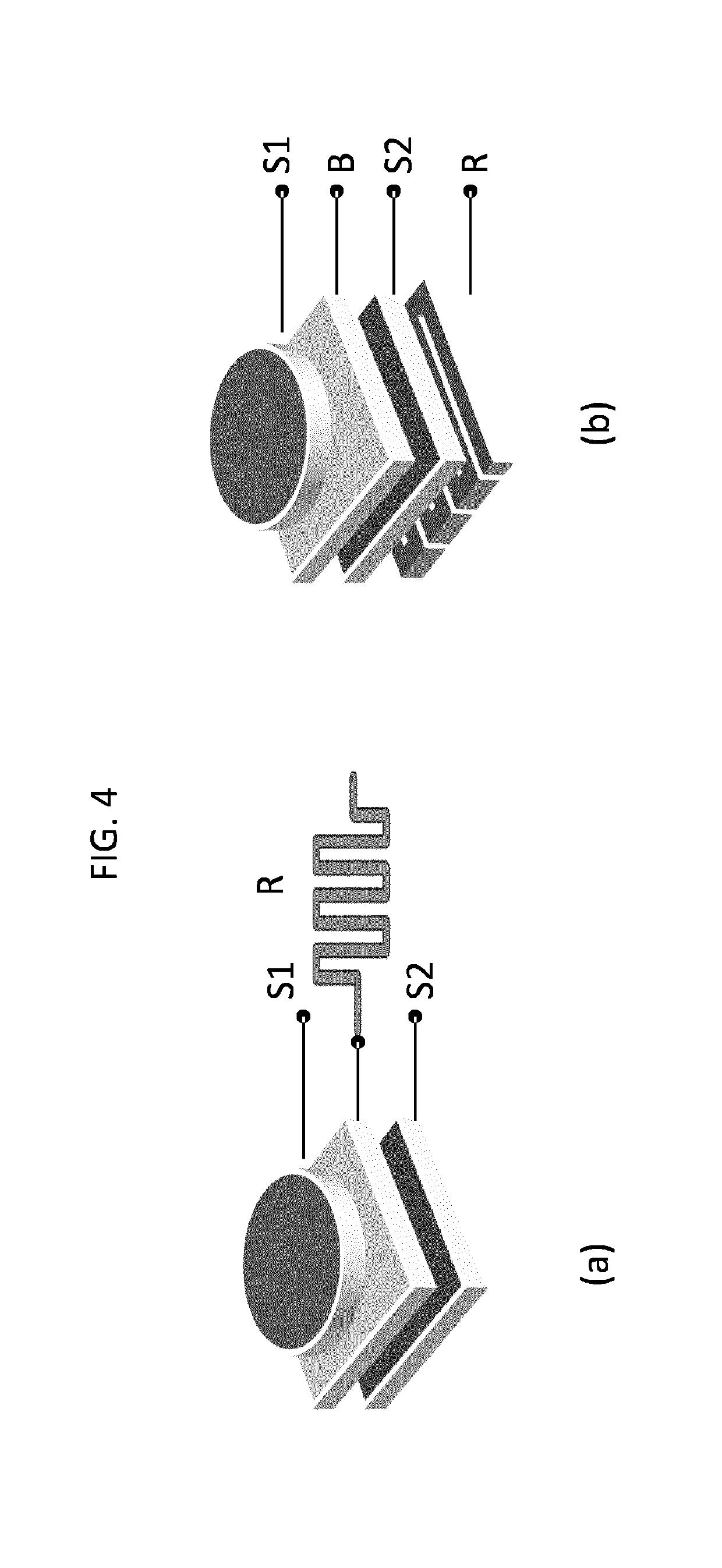 Monolithically integrated three electrode CMUT device