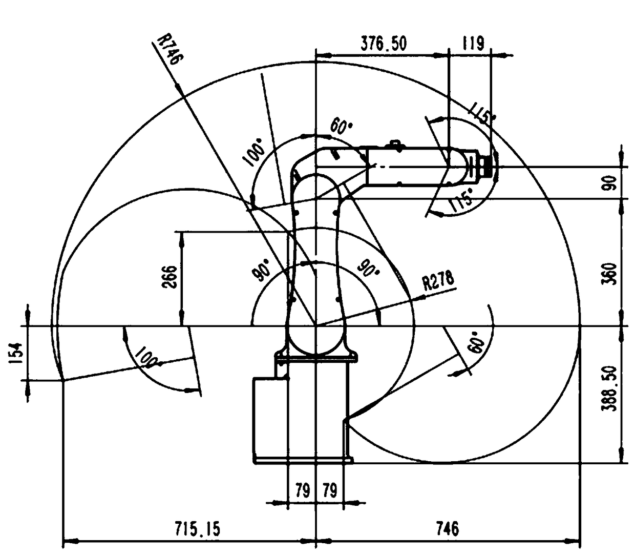 Drag teaching method based on kinetic model and used for jointed industrial robot