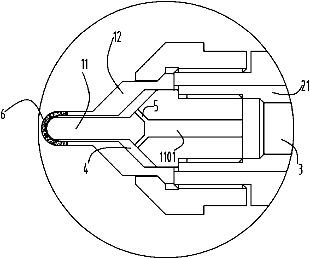 A kind of ultra-precision grinding head device