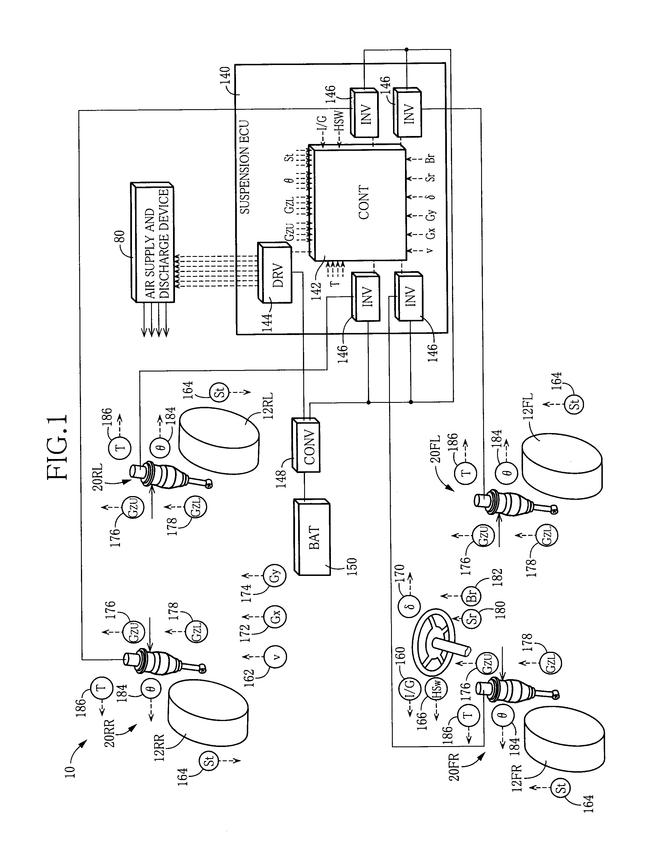 Suspension system for vehicle