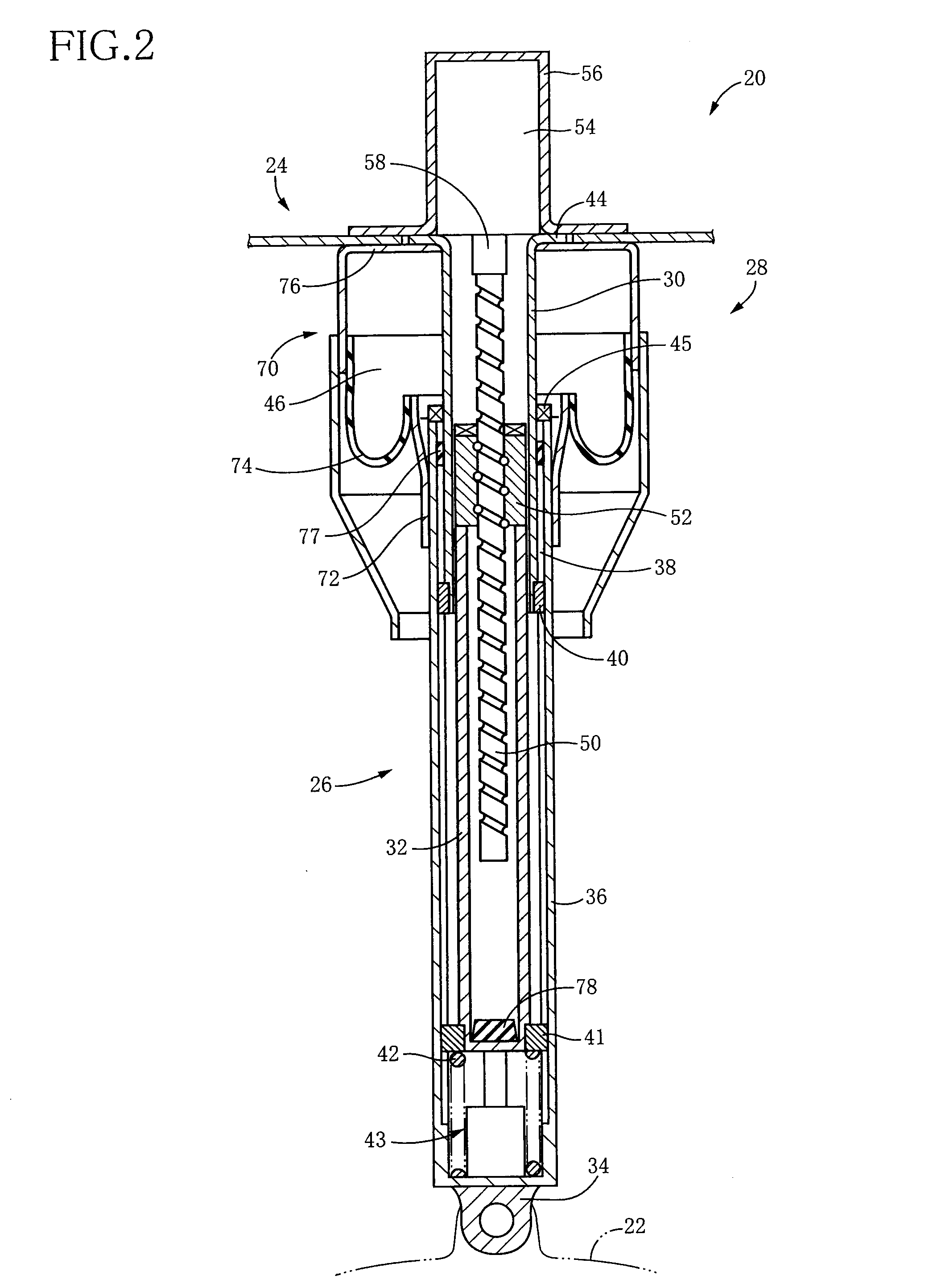 Suspension system for vehicle