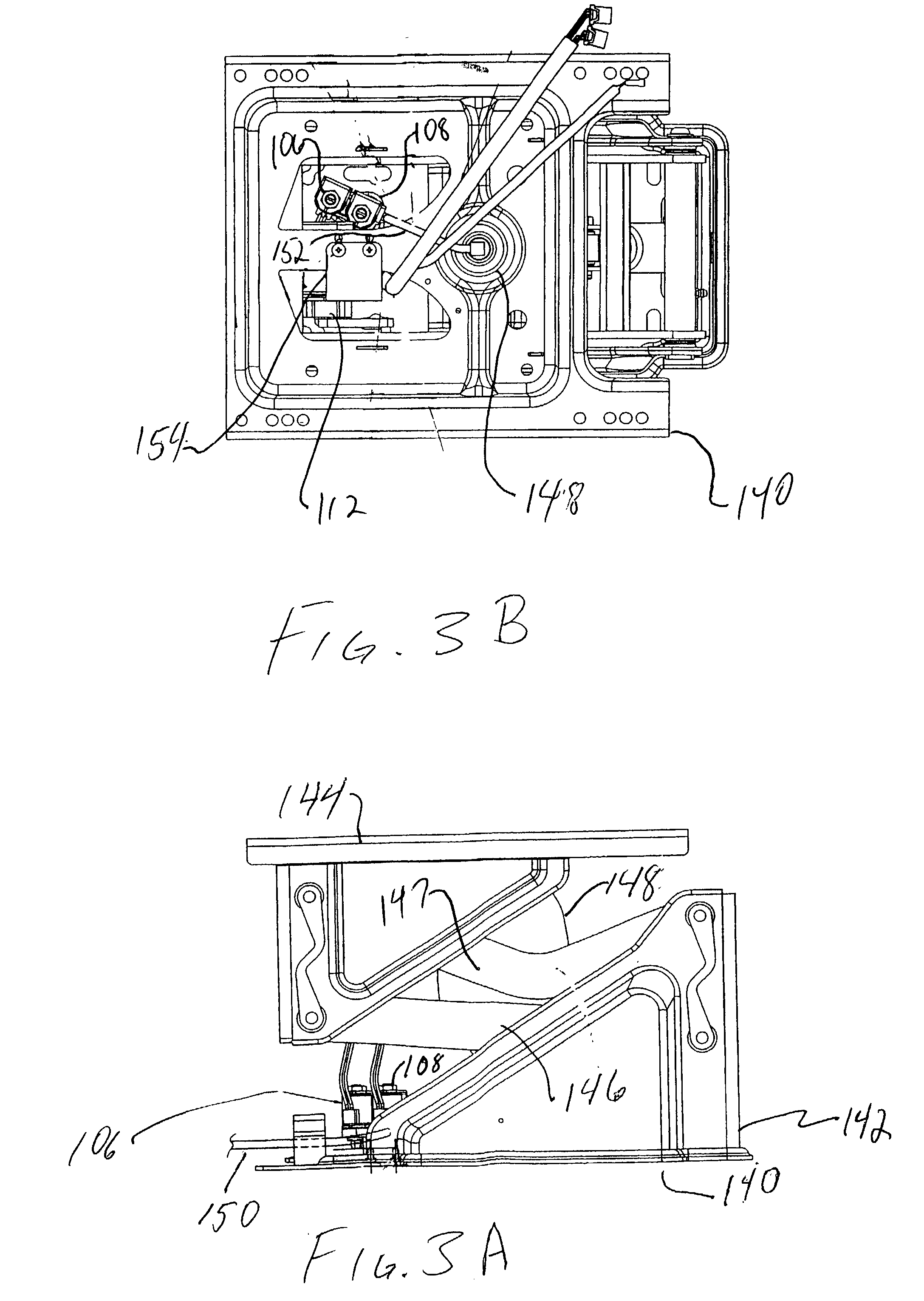 Truck seat height positioning system