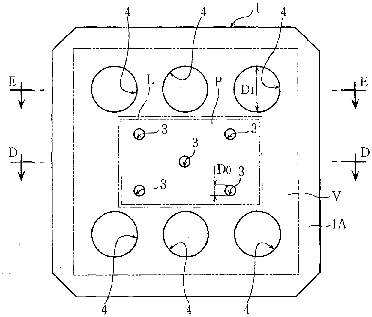 Dust removal nozzle and dust removal device