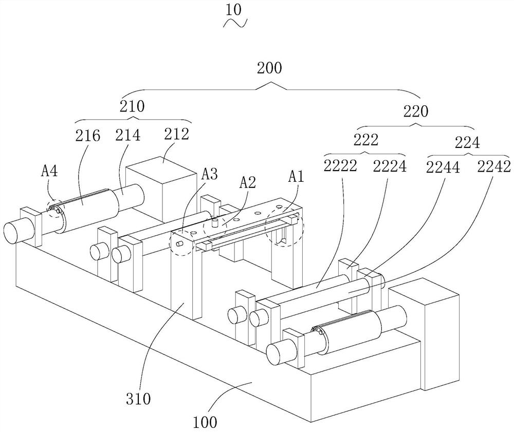 Pole strip side wrinkle treatment method and equipment