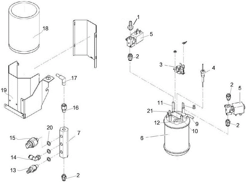 Efficient and full-automatic steam generation device