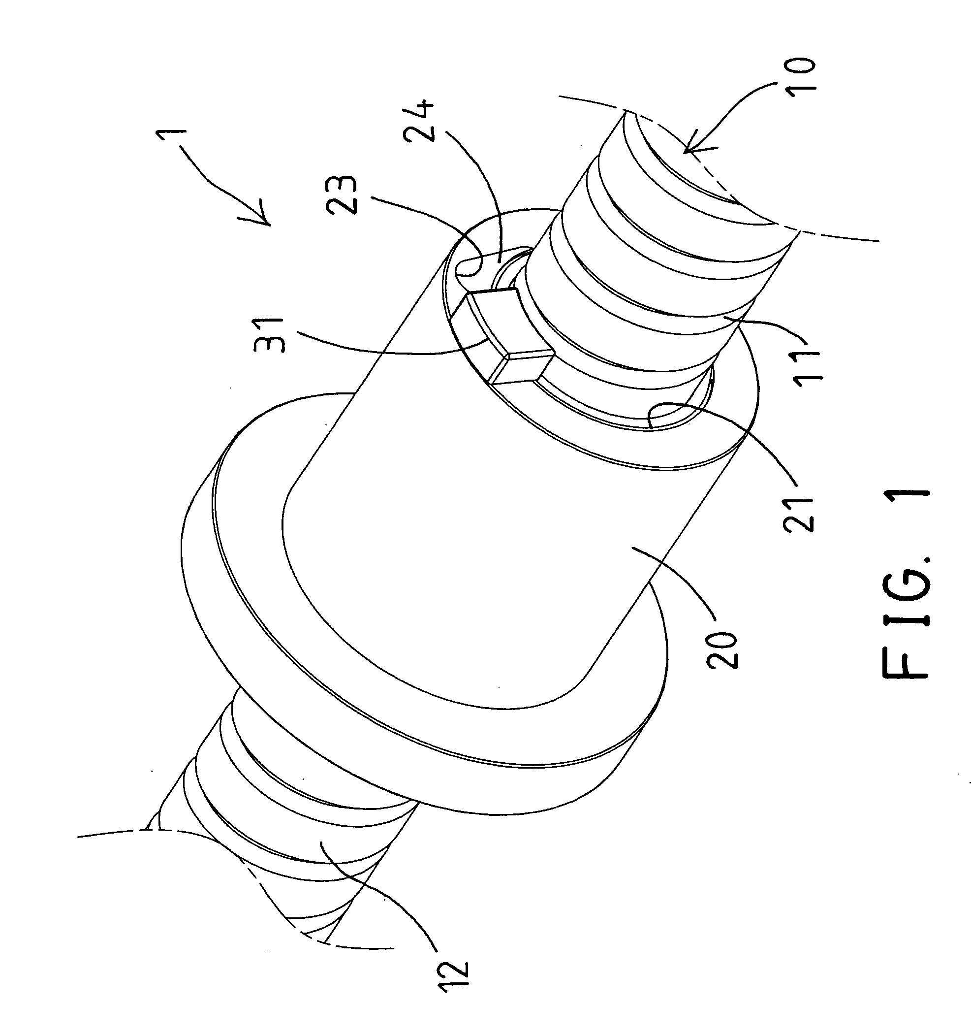 Temperature detecting device for motion guide apparatus