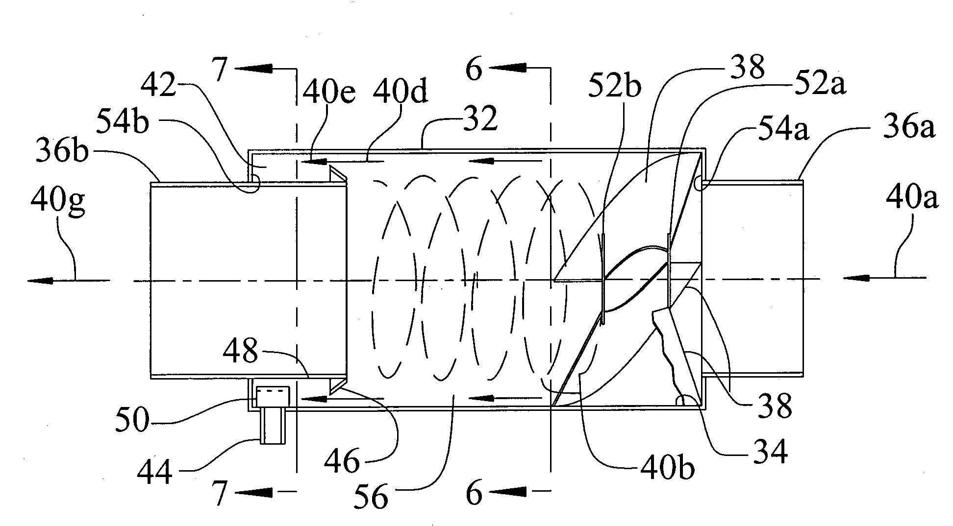 Cyclonic separator for mist collectors