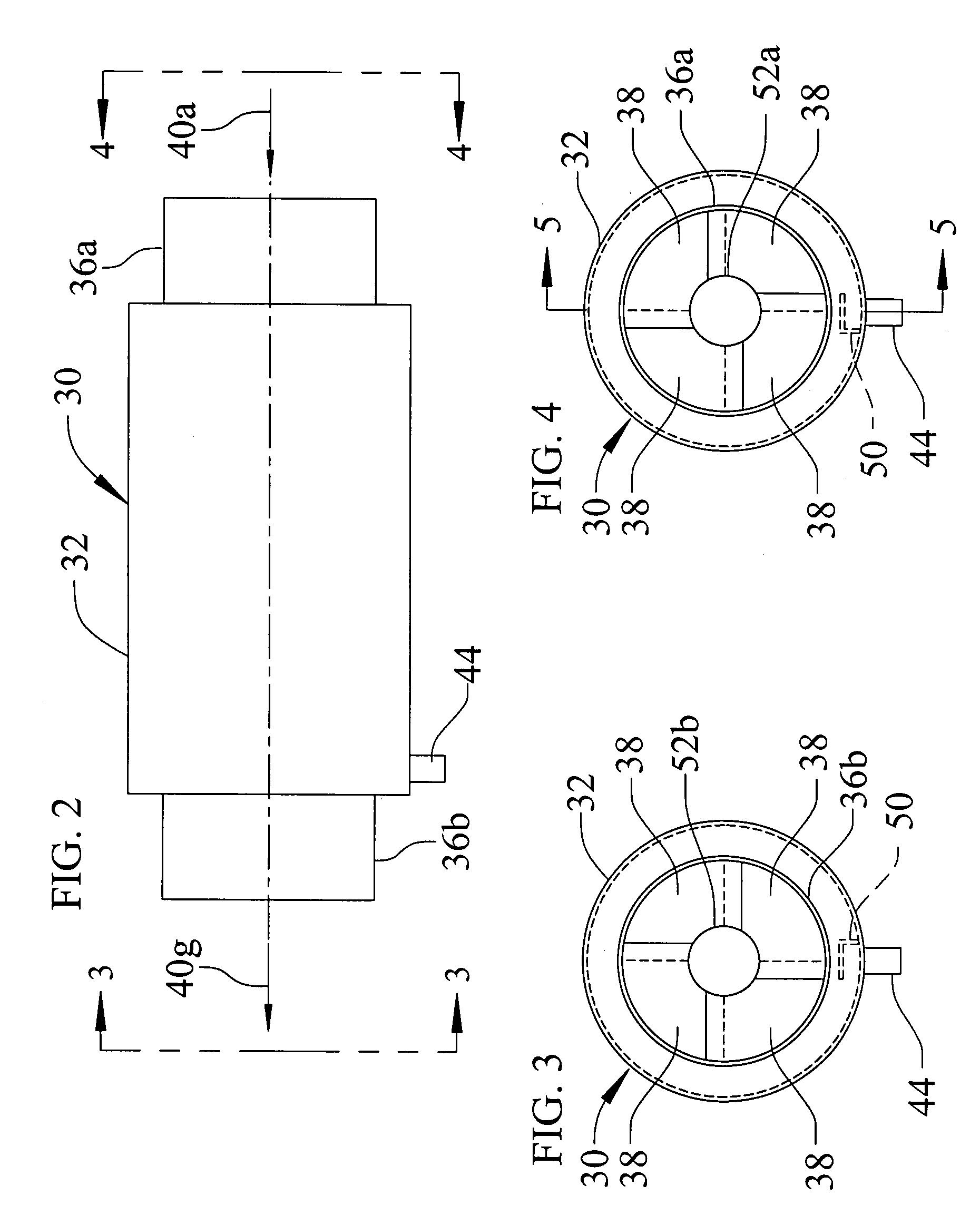 Cyclonic separator for mist collectors