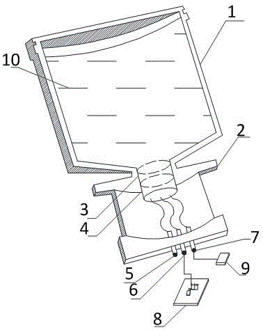 Fast neutron detector resisting interference of strong gamma rays and application method thereof