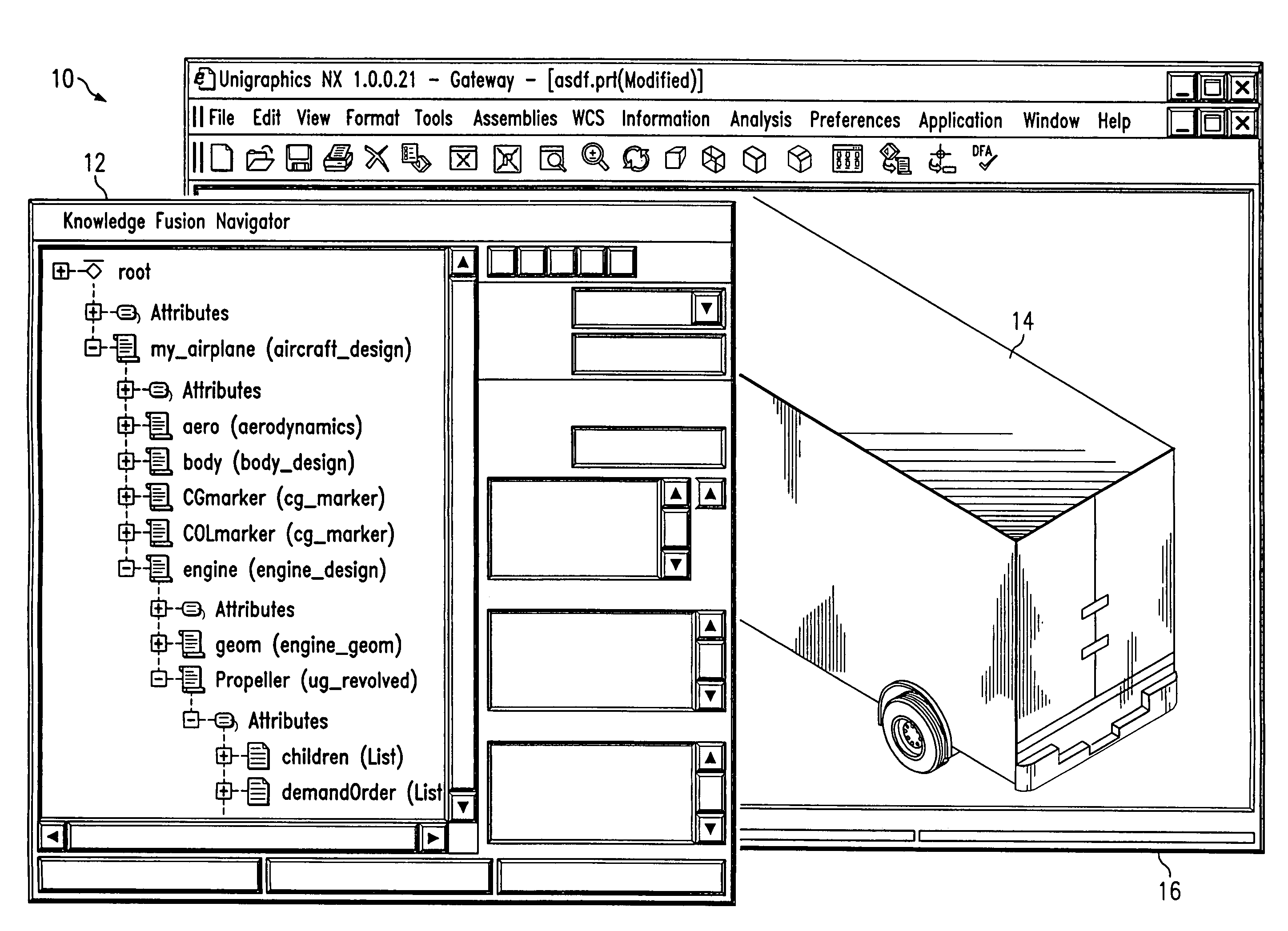 Method and system for designing and modeling a product in a knowledge based engineering environment