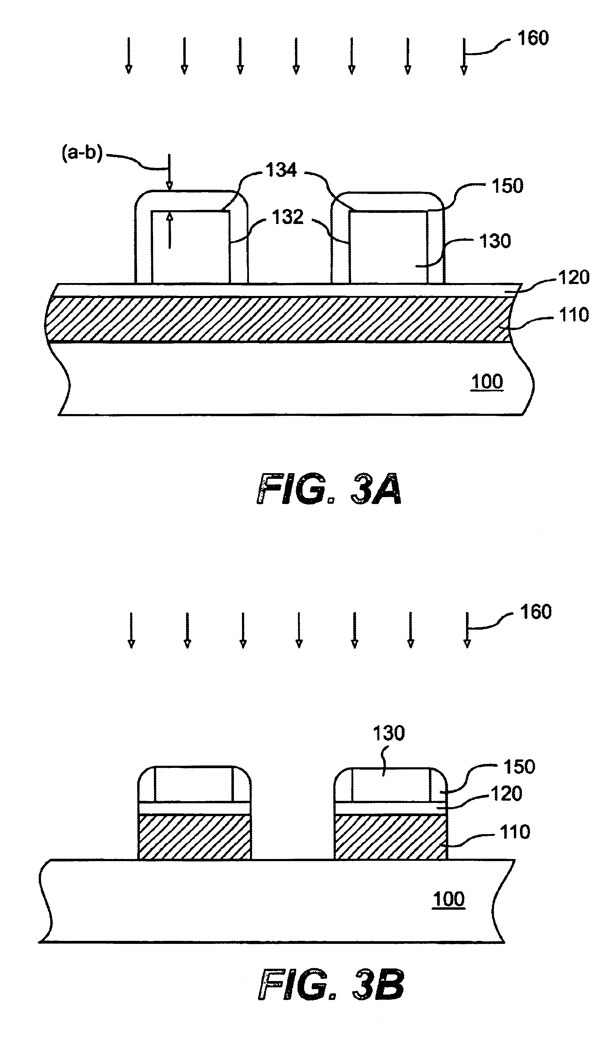 Method for reducing dimensions between patterns on a photoresist