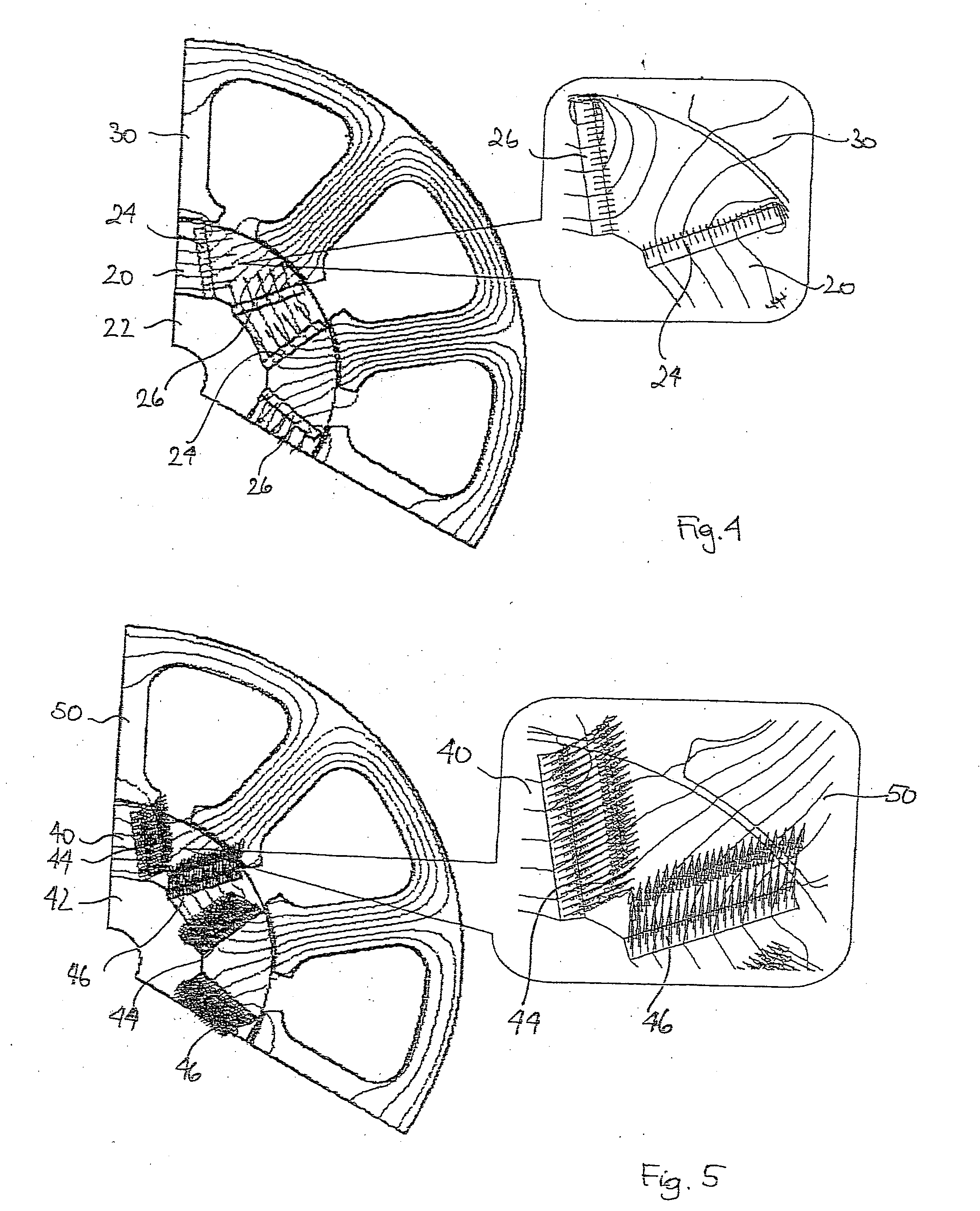 Method for fabricating a rotor arrangement and a rotor arrangement for an electric machine