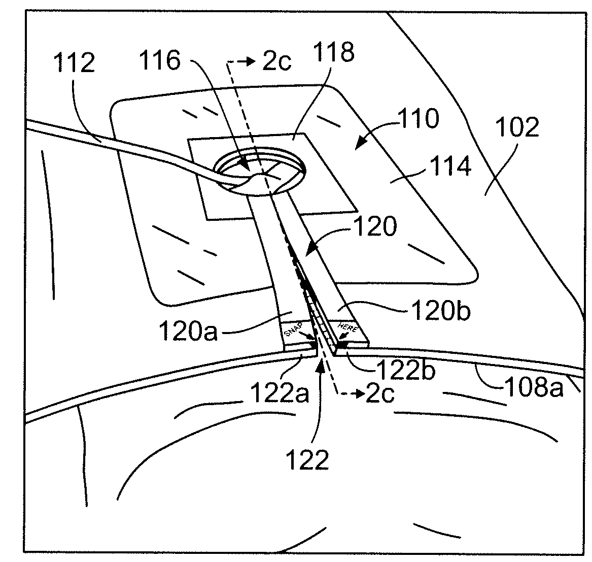 Zip strip draping system and methods of manufacturing same