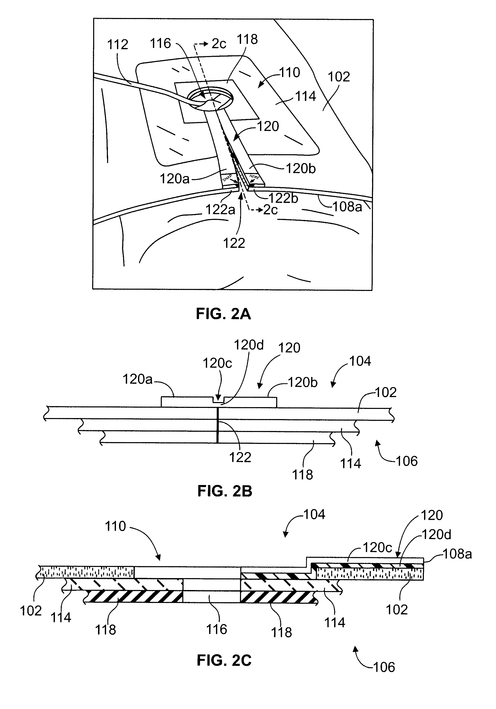 Zip strip draping system and methods of manufacturing same