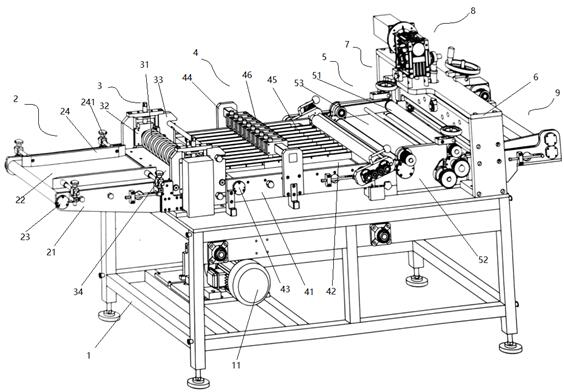 Sticky candy slice slitting and dicing system