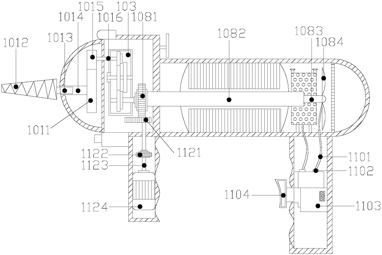 Electric drill device capable of measuring while drilling