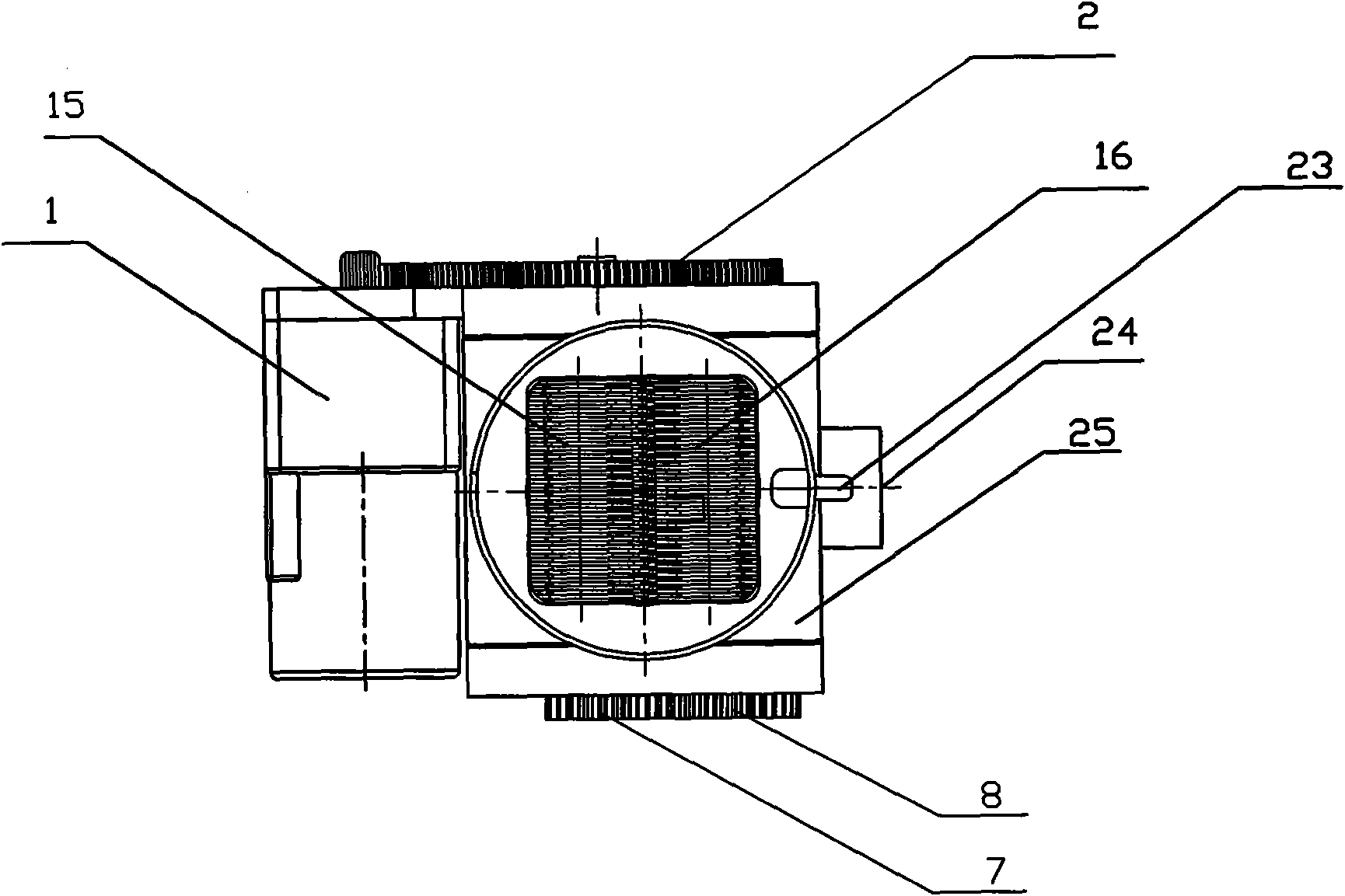 Strong-function pulverizing device for processing household garbage