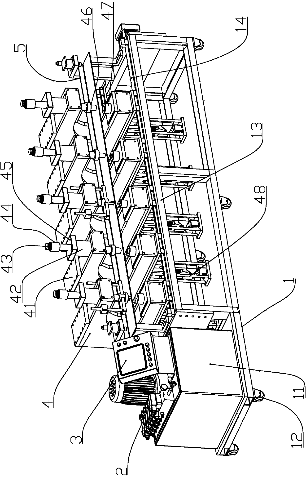 Stamping device