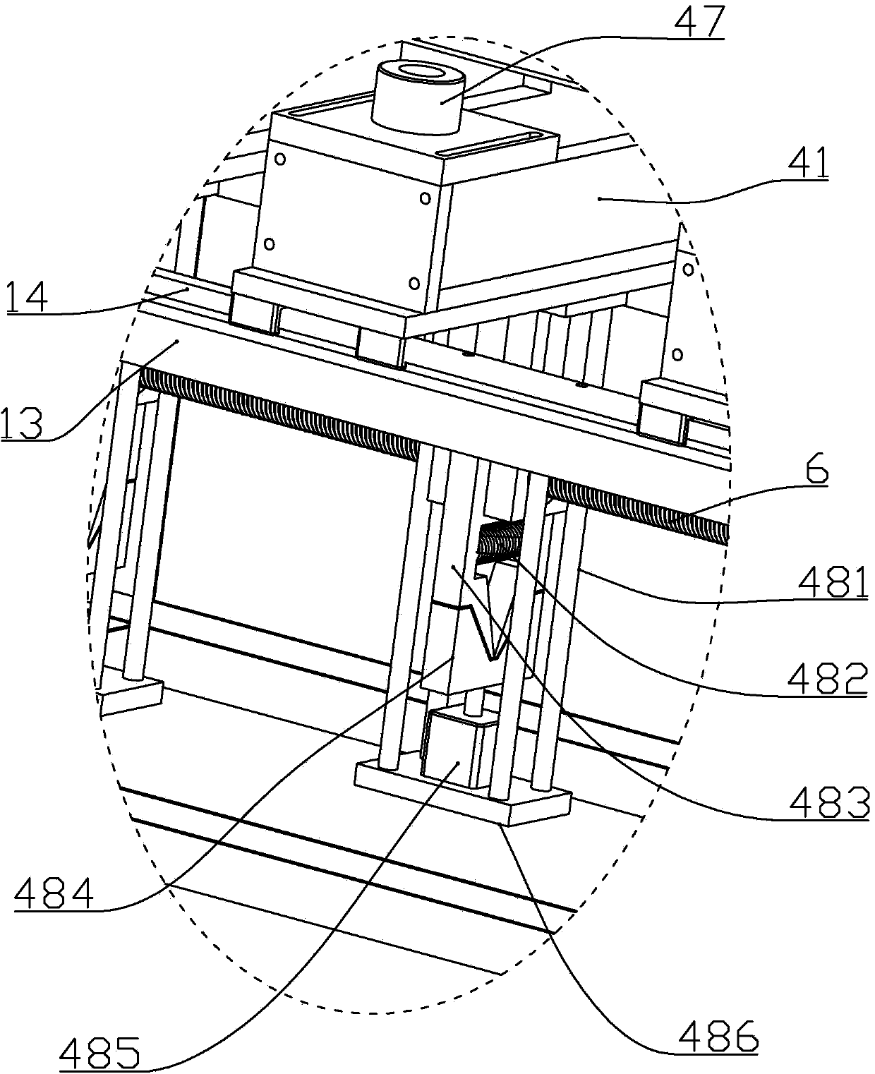 Stamping device