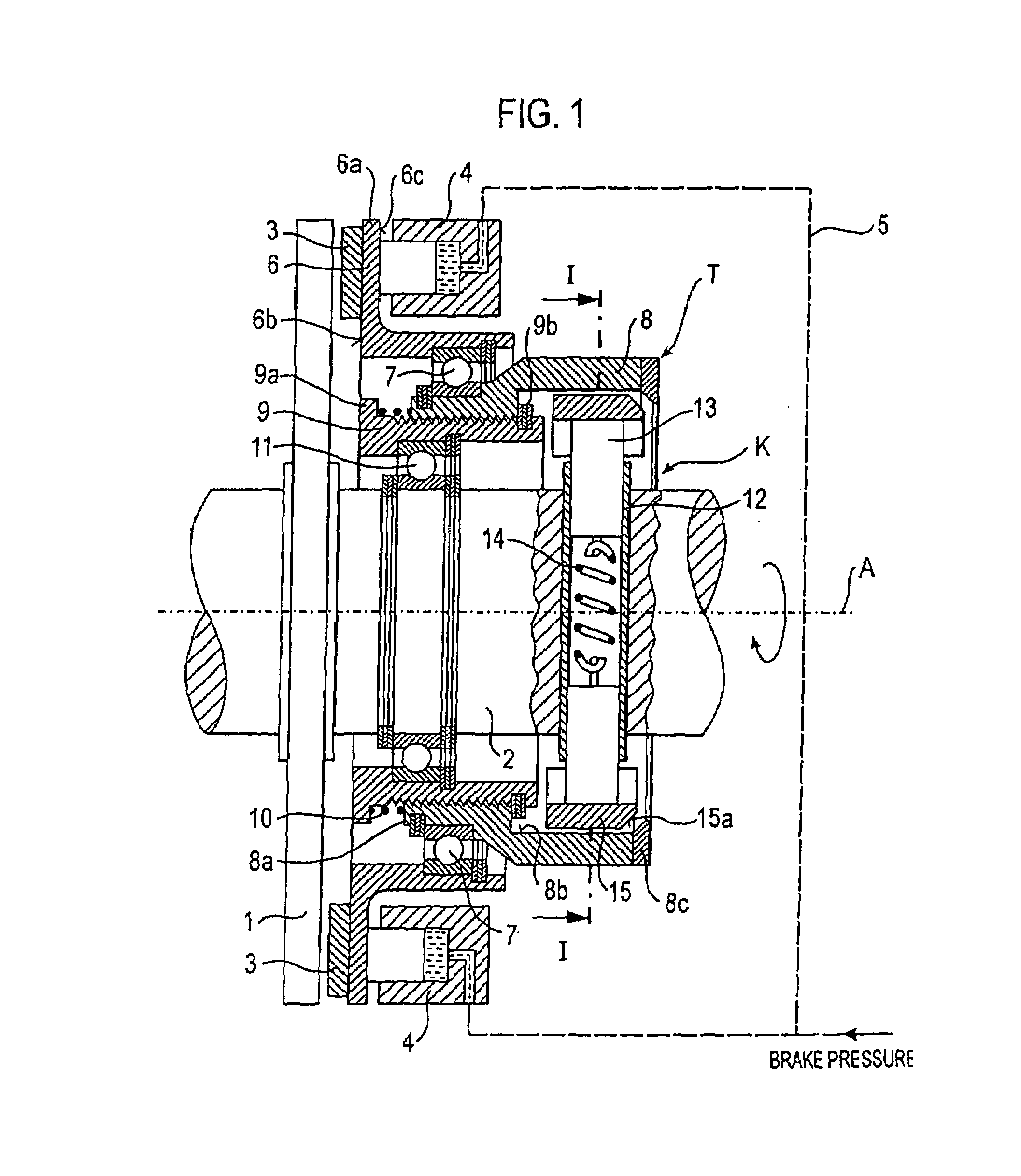 Rotor brake as well as rotor and rotary-wing aircraft with such a rotor brake