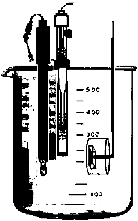 Enamel coating electrode as well as preparation method and corrosion resistance test method