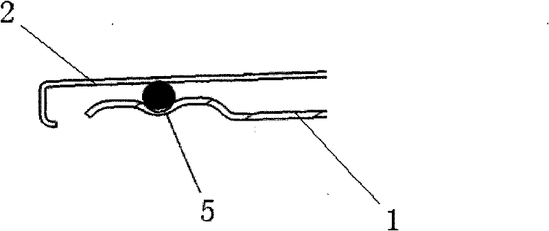 Installation structure and installation method for sunroof installation plate and top cover