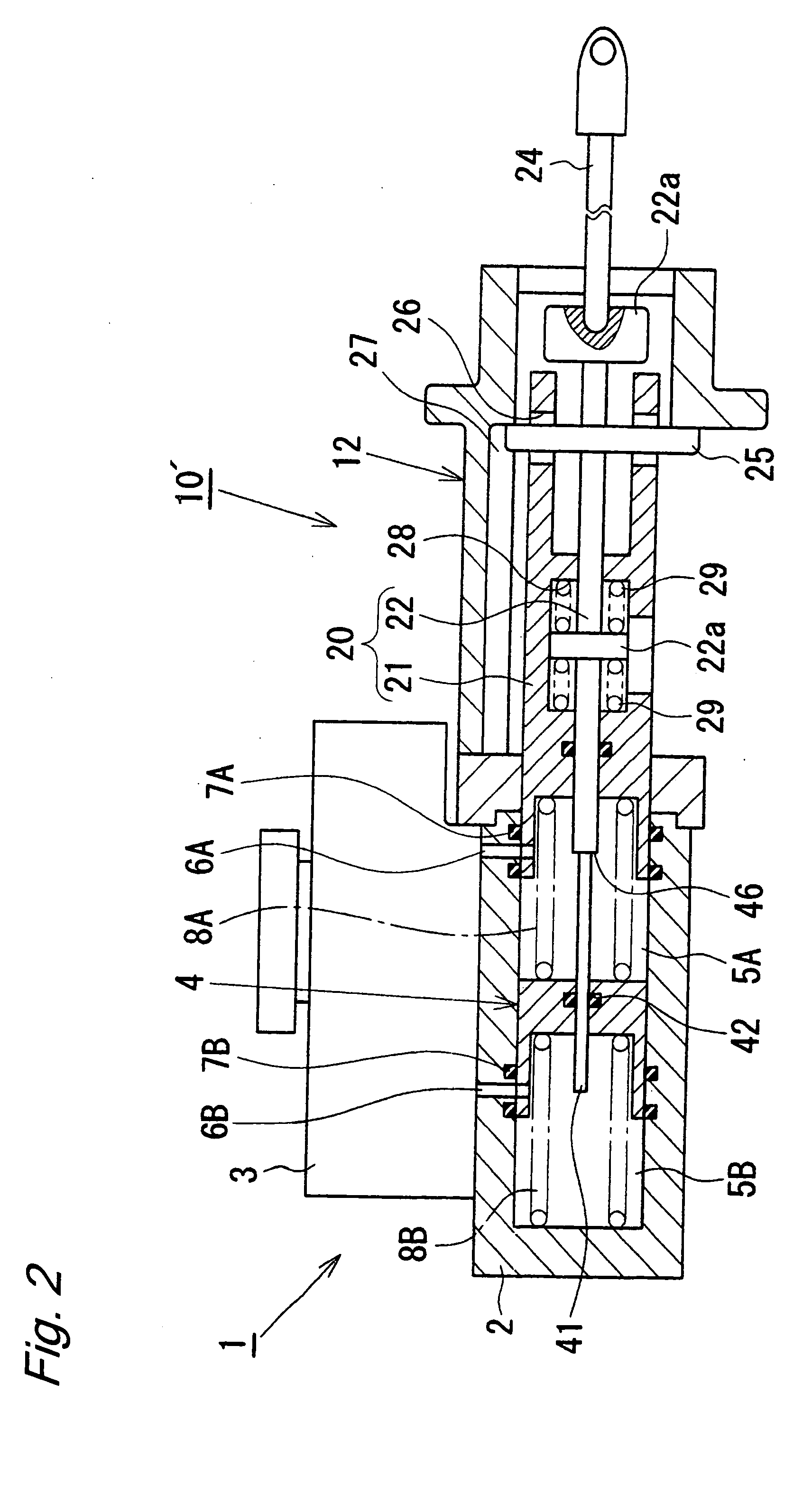 Electrically driven brake booster and master cylinder