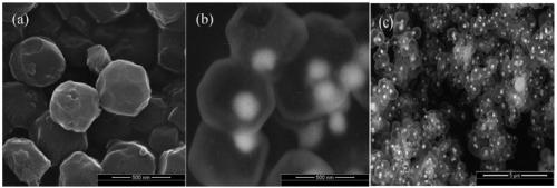 Preparation method of core-shell structured Pd-Co/CN@SiO2 nano-catalyst