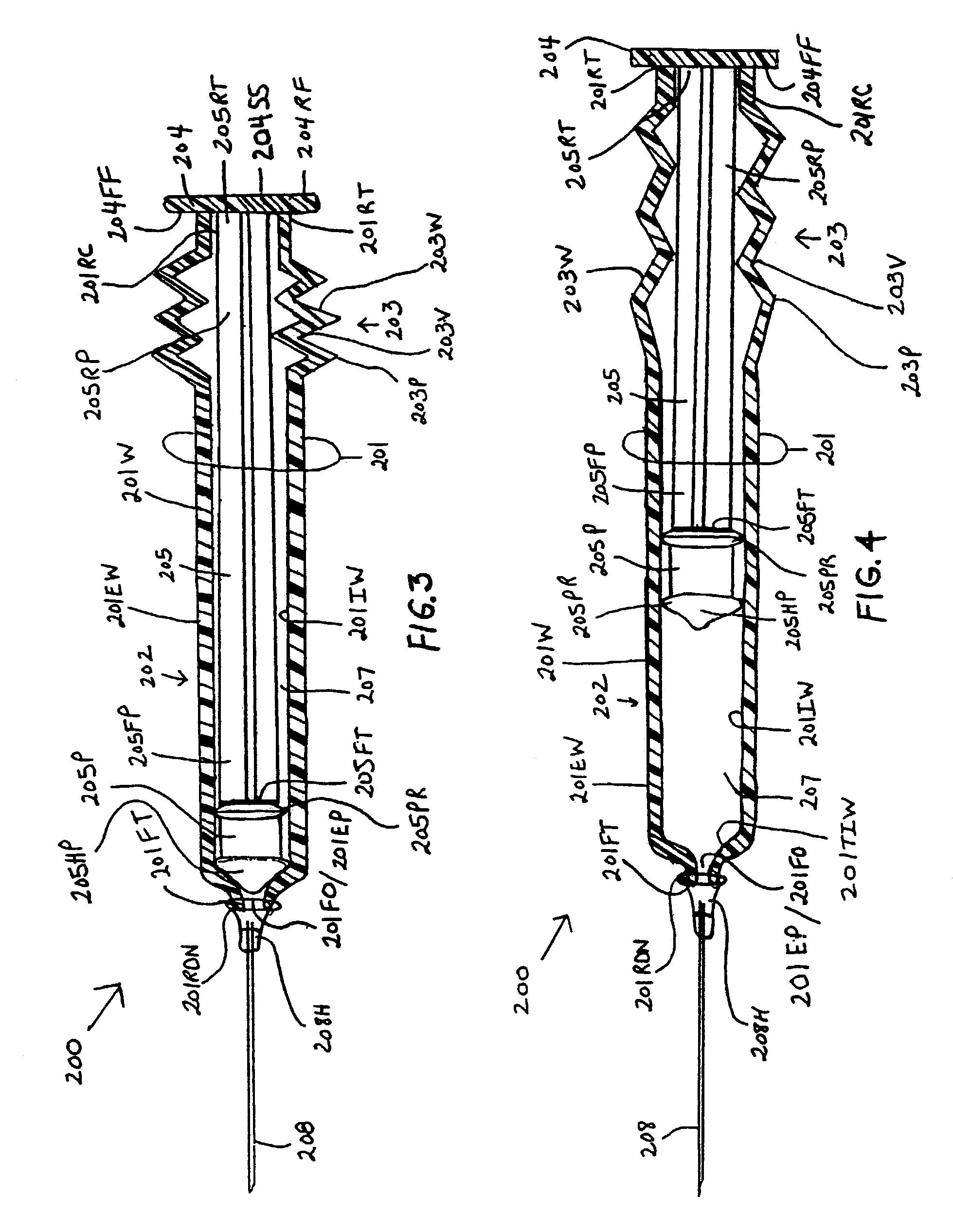 Syringe and method of using