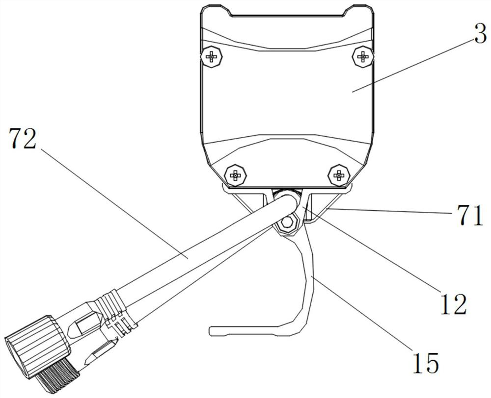 Water ripple lamp and assembling method