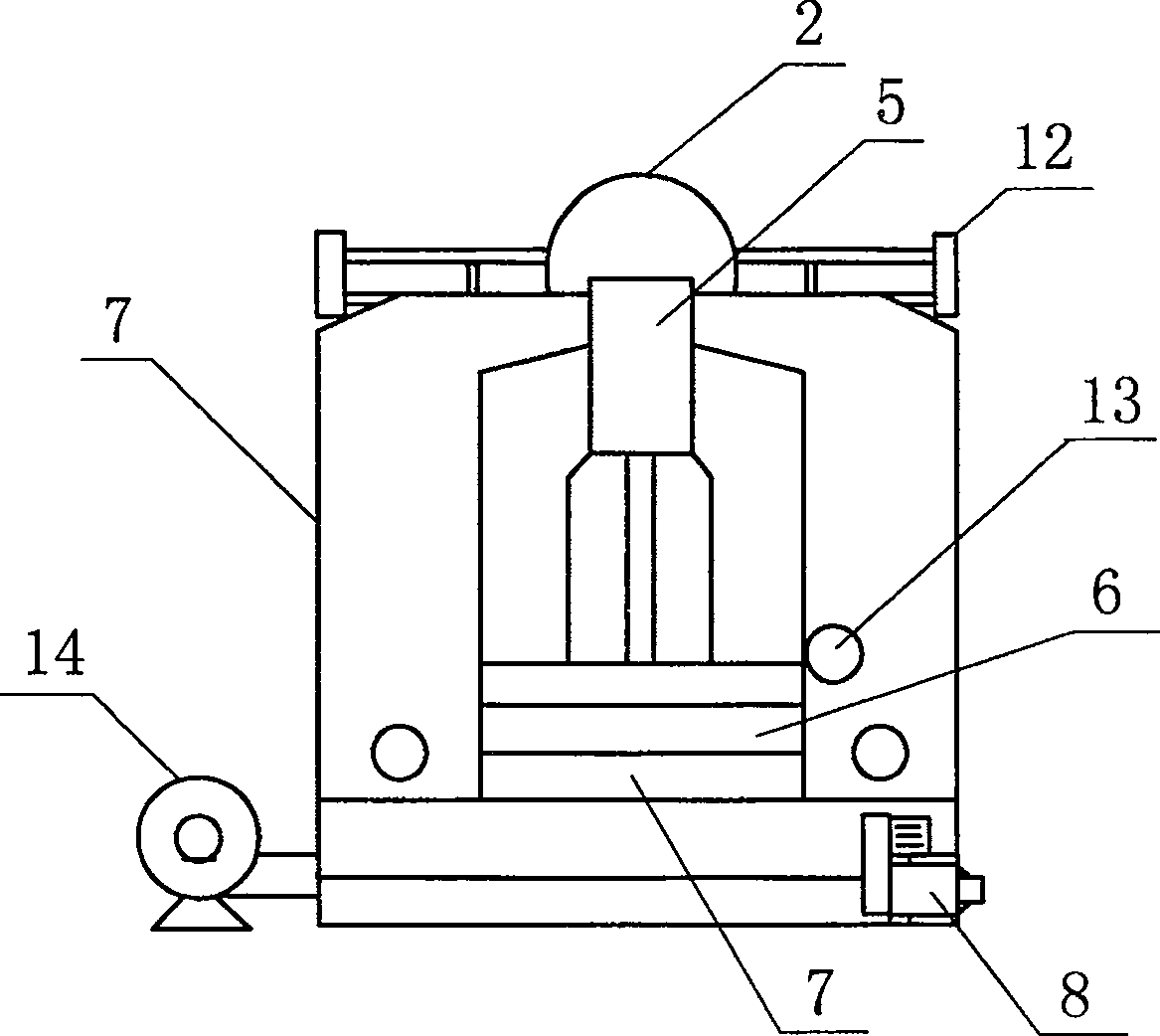 Biomass fuel steam and hot water boiler