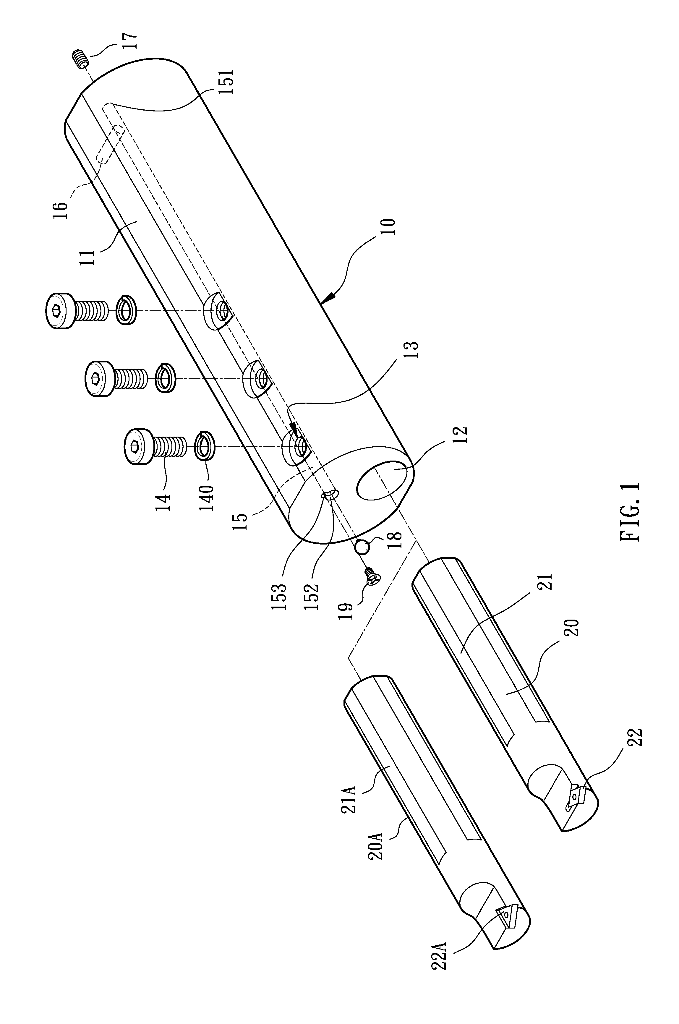 Combined-Type Lathe Tool