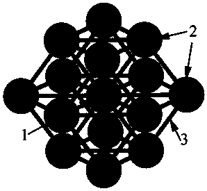 Method for identifying local structure of amorphous alloy