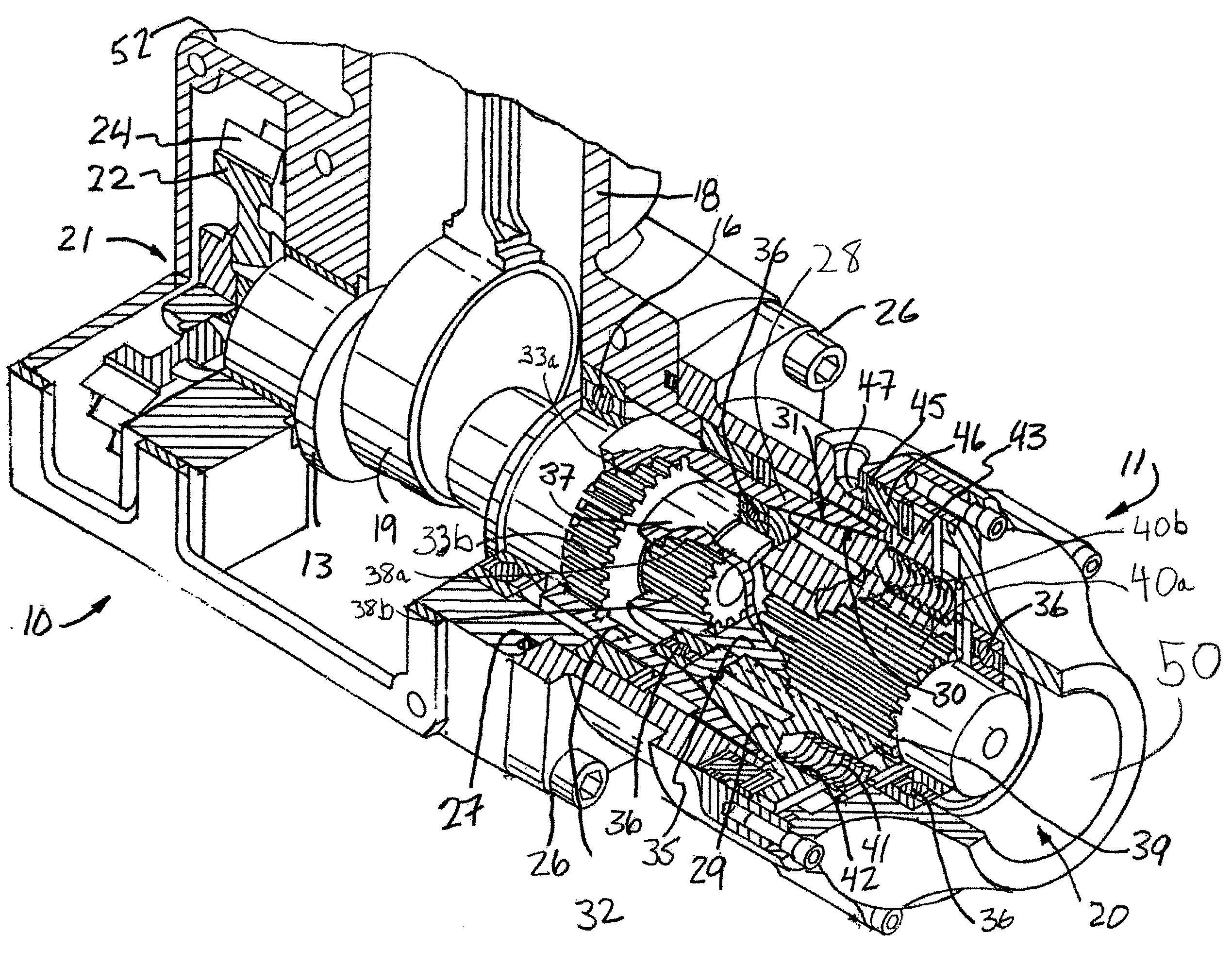 Drive Through Air Compressor With Cone Clutch