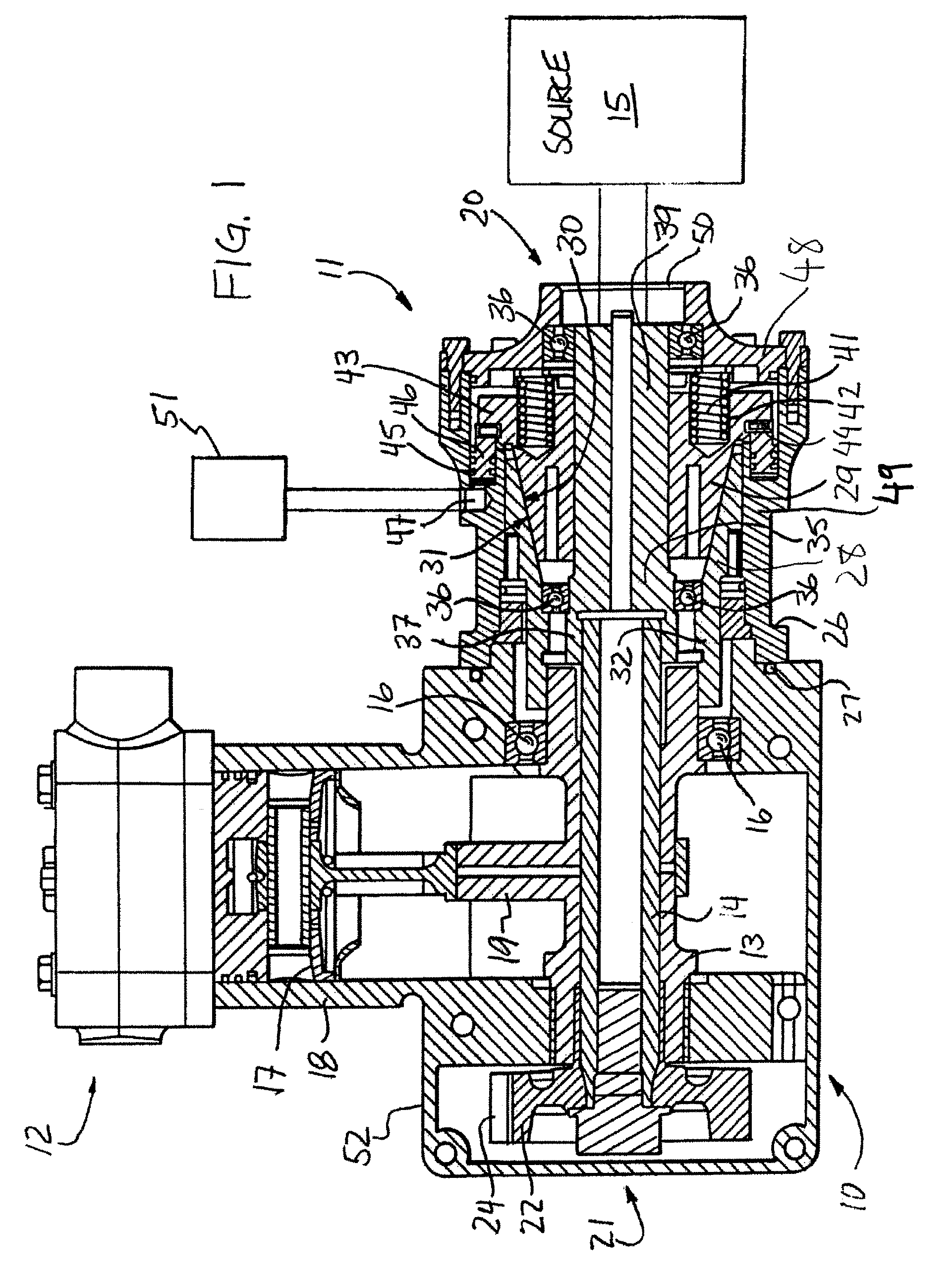 Drive Through Air Compressor With Cone Clutch